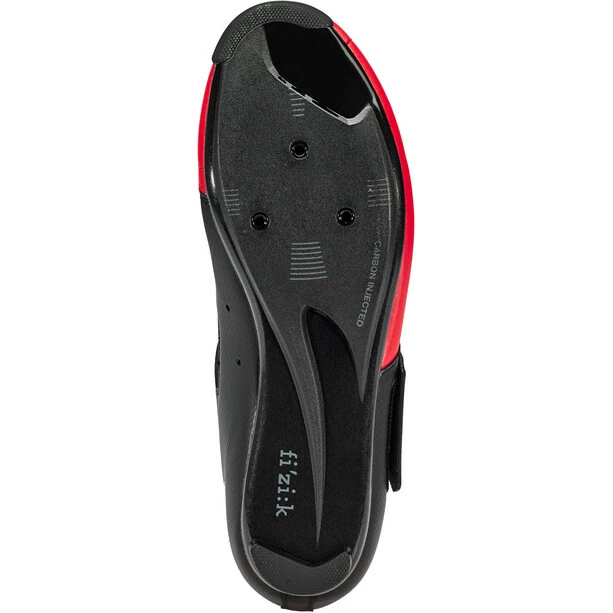 Fizik Transiro Powerstrap R4 Triathlonschuhe Schwarz/rot 6 Fizik Transiro Powerstrap R4 Triathlonschuhe Schwarz/rot – Bild 4