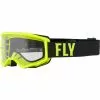 Fly Racing Focus Schutzbrille Schwarz/gelb -Günstiges Kleidung Geschäft fly racing focus goggles black yellow transparent 1