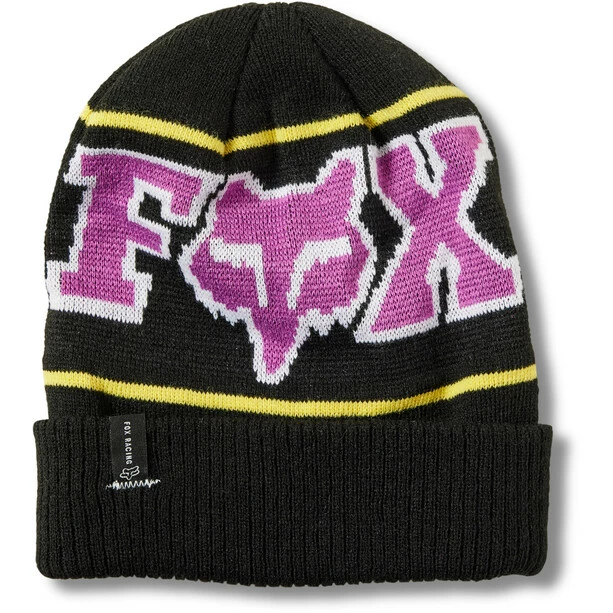 Fox Burm Beanie-Mütze Herren Schwarz 3 Fox Burm Beanie-Mütze Herren Schwarz