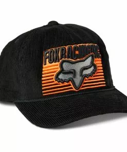 Fox Carv Snapback Cap Herren Schwarz