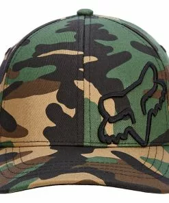 Fox Flex 45 Flexfit Cap Jugend Grün -Günstiges Kleidung Geschäft fox flex 45 flexfit cap jugend camo 3