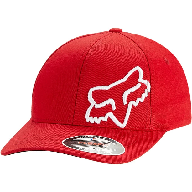 Fox Flex 45 Flexfit Cap Jugend Rot 3 Fox Flex 45 Flexfit Cap Jugend Rot