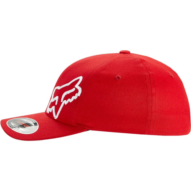 Fox Flex 45 Flexfit Cap Jugend Rot 4 Fox Flex 45 Flexfit Cap Jugend Rot – Bild 2