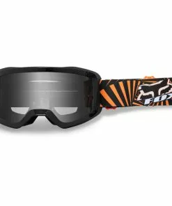 Fox Main Goat Goggles Herren Schwarz/orange