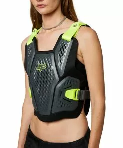 Fox Raceframe Impact CE Protektorenweste Herren Grau -Günstiges Kleidung Geschäft fox raceframe impact ce protector vest men dark shadow 2