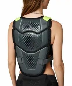 Fox Raceframe Impact CE Protektorenweste Herren Grau -Günstiges Kleidung Geschäft fox raceframe impact ce protector vest men dark shadow 3