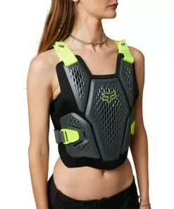 Fox Raceframe Impact CE Protektorenweste Herren Grau -Günstiges Kleidung Geschäft fox raceframe impact ce protector vest men dark shadow 4
