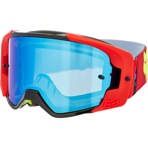 Fox Vue Dkay Goggles Herren Rot/blau 3 Fox Vue Dkay Goggles Herren Rot/blau