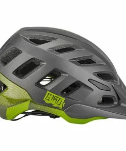 Giro Radix Helm Grau -Günstiges Kleidung Geschäft giro radix helmet matte metallic black anodized lime 4