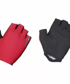 GripGrab Aerolite InsideGrip Kurzfinger-Handschuhe Rot/schwarz