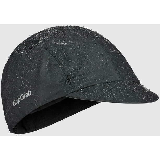 GripGrab AquaShield Fahrradkappe Wasserfest Schwarz 3 GripGrab AquaShield Fahrradkappe Wasserfest Schwarz