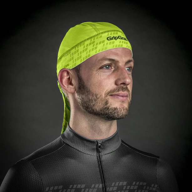 GripGrab Bandana Gelb 4 GripGrab Bandana Gelb – Bild 2