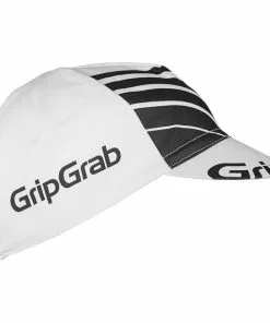 GripGrab Classic Fahrradkappe Weiß/schwarz