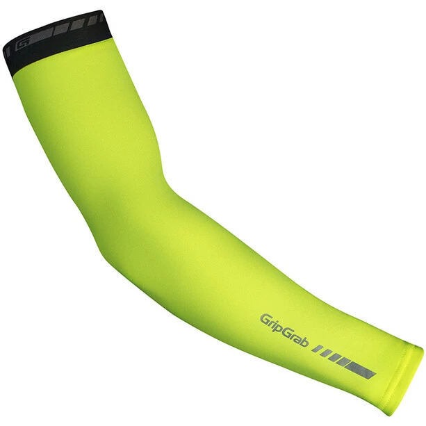 GripGrab Classic Thermo Hi-Vis Armlinge Gelb 3 GripGrab Classic Thermo Hi-Vis Armlinge Gelb