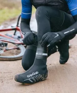 GripGrab CyclinGaiter Regenwetter Gamasche Schwarz -Günstiges Kleidung Geschäft gripgrab cyclingaiter rainy weather ankle cuff black 5