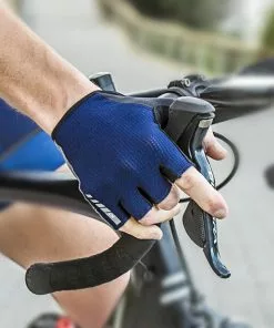 GripGrab EasyRider Gepolsterte Kurzfinger-Handschuhe Schwarz/blau 9 GripGrab EasyRider Gepolsterte Kurzfinger-Handschuhe Schwarz/blau -Günstiges Kleidung Geschäft gripgrab easyrider padded short finger gloves navy 4