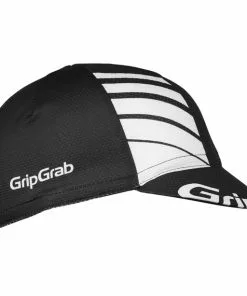 GripGrab Lightweight Sommer Fahrradkappe Schwarz/weiß