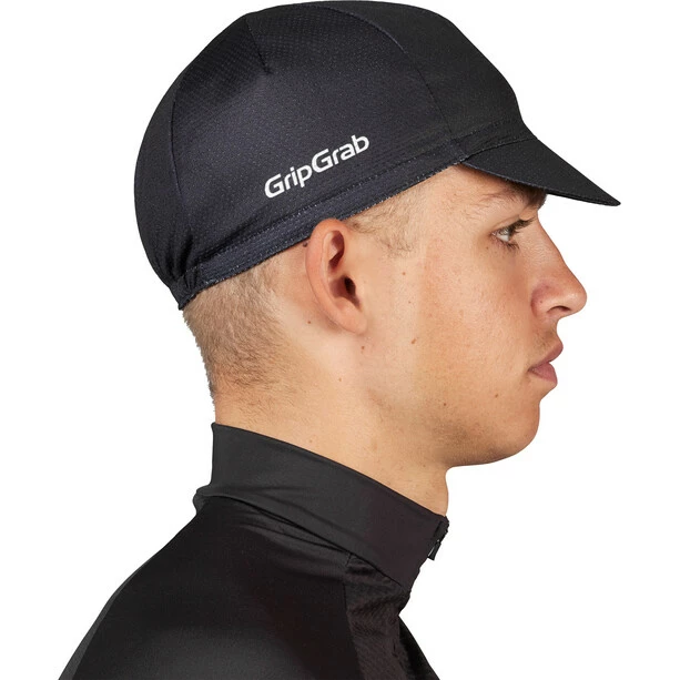 GripGrab Lightweight Sommer Fahrradkappe Schwarz 6 GripGrab Lightweight Sommer Fahrradkappe Schwarz – Bild 4