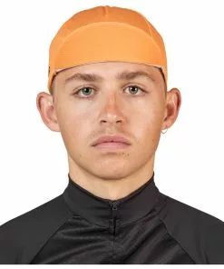 GripGrab Lightweight Sommer Fahrradkappe Orange -Günstiges Kleidung Geschäft gripgrab lightweight summer cycling cap orange 2 1