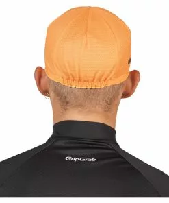 GripGrab Lightweight Sommer Fahrradkappe Orange -Günstiges Kleidung Geschäft gripgrab lightweight summer cycling cap orange 3 1