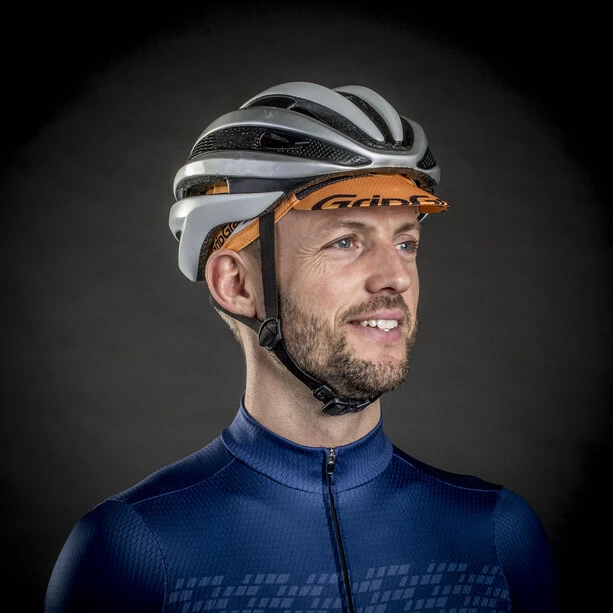 GripGrab Lightweight Sommer Fahrradkappe Orange 6 GripGrab Lightweight Sommer Fahrradkappe Orange – Bild 4