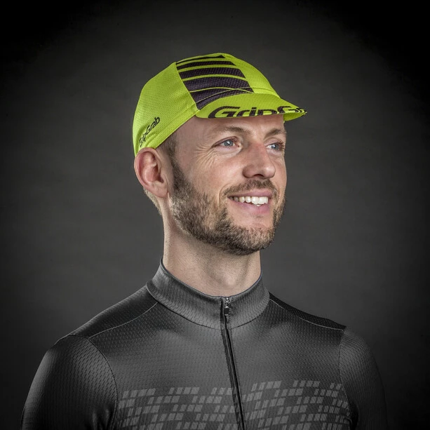 GripGrab Lightweight Sommer Fahrradkappe Gelb 4 GripGrab Lightweight Sommer Fahrradkappe Gelb – Bild 2
