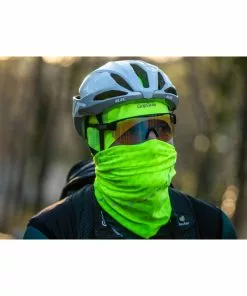 GripGrab Lightweight Windproof Thermo Hi-Vis Helmmütze Grün -Günstiges Kleidung Geschäft gripgrab lightweight windproof thermal hi vis skull cap fluo yellow 5
