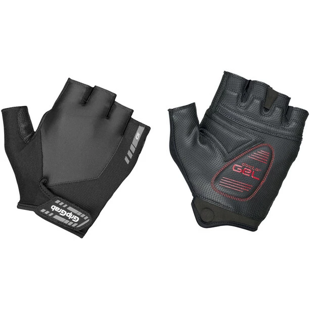 GripGrab ProGel Gepolsterte Kurzfinger-Handschuhe Schwarz 3 GripGrab ProGel Gepolsterte Kurzfinger-Handschuhe Schwarz