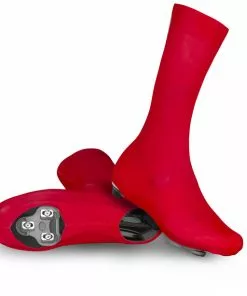GripGrab Race Aero TT Race Day Lycra Überschuhe 2 Rot