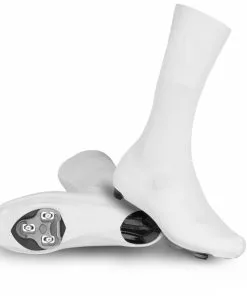 GripGrab Race Aero TT Race Day Lycra Überschuhe 2 Weiß