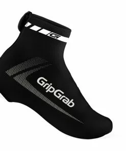 GripGrab RaceAero Lightweight Lycra Überschuhe Schwarz