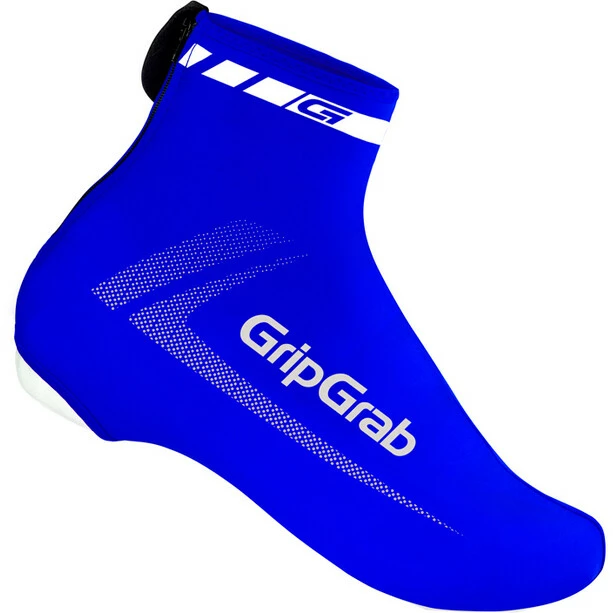 GripGrab RaceAero Lightweight Lycra Überschuhe Blau 3 GripGrab RaceAero Lightweight Lycra Überschuhe Blau