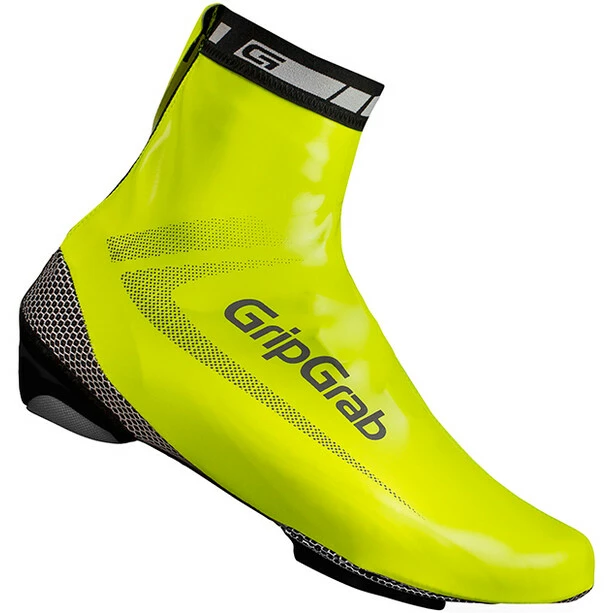 GripGrab RaceAqua Hi-Vis Wasserdichte Überschuhe Gelb 3 GripGrab RaceAqua Hi-Vis Wasserdichte Überschuhe Gelb