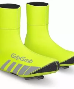 GripGrab RaceThermo Hi-Vis Wasserdichte Winter-Überschuhe Gelb