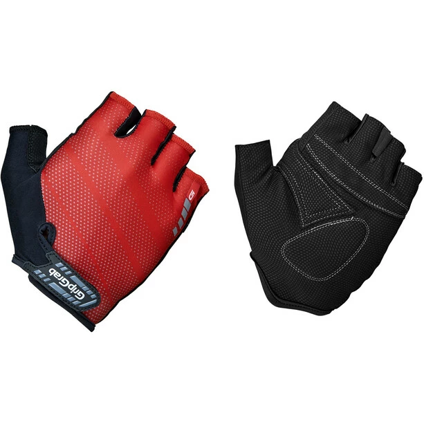 GripGrab Rouleur Gepolsterte Kurzfinger-Handschuhe Schwarz/rot 3 GripGrab Rouleur Gepolsterte Kurzfinger-Handschuhe Schwarz/rot