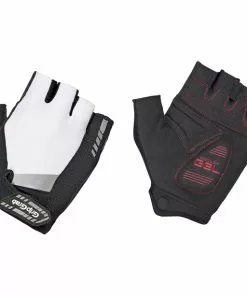 GripGrab SuperGel Gepolsterte Kurzfinger-Handschuhe Weiß