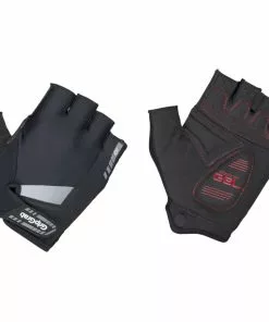 GripGrab SuperGel Gepolsterte Kurzfinger-Handschuhe Schwarz