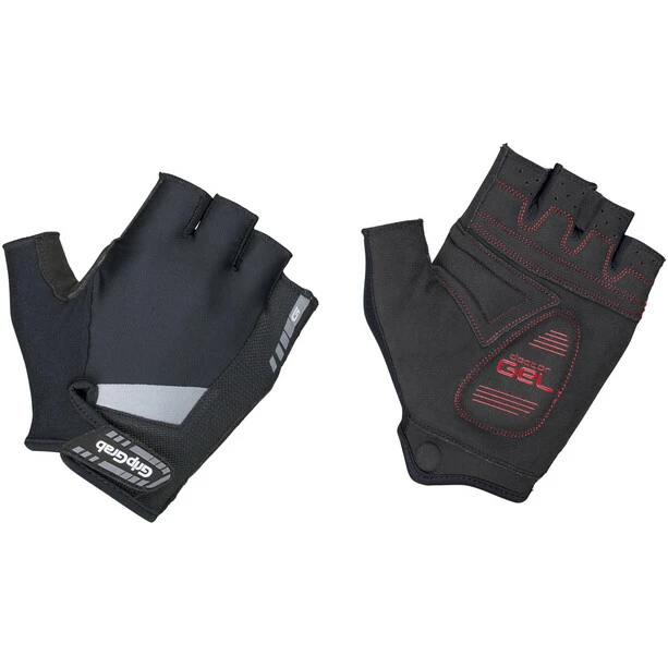 GripGrab SuperGel Gepolsterte Kurzfinger-Handschuhe Schwarz 3 GripGrab SuperGel Gepolsterte Kurzfinger-Handschuhe Schwarz