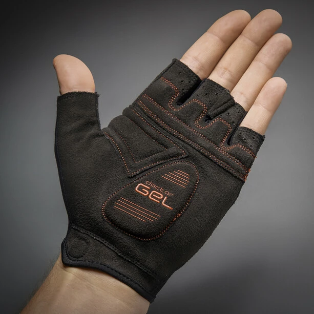 GripGrab SuperGel Gepolsterte Kurzfinger-Handschuhe Schwarz 4 GripGrab SuperGel Gepolsterte Kurzfinger-Handschuhe Schwarz – Bild 2
