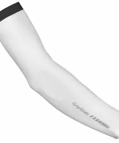 GripGrab UV Armlinge Weiß