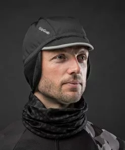 GripGrab Windproof Winter Fahrradkappe Schwarz -Günstiges Kleidung Geschäft gripgrab windproof winter cycling cap black 3