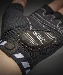 GripGrab WorldCup Gepolsterte Kurzfinger-Handschuhe Schwarz/weiß -Günstiges Kleidung Geschäft gripgrab worldcup short finger padded gloves black white 3