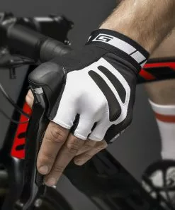 GripGrab WorldCup Gepolsterte Kurzfinger-Handschuhe Schwarz/weiß -Günstiges Kleidung Geschäft gripgrab worldcup short finger padded gloves black white 4