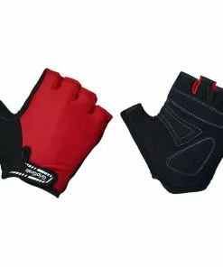 GripGrab X-Trainer Kurzfinger-Handschuhe Kinder Rot/schwarz