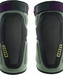 ION K-Lite Zip Knieprotektoren Oliv/schwarz -Günstiges Kleidung Geschäft ion k lite zip knee protectors sea grass 3