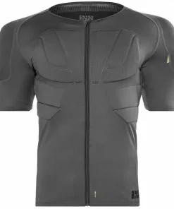 IXS Carve Oberkörper Protektor Trikot Herren Schwarz -Günstiges Kleidung Geschäft ixs carve jersey upper body protective men grey 4