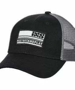IXS Playground Curved Cap Herren Schwarz/grau