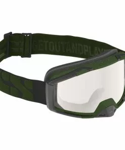 IXS Trigger Goggles Clear Lens Oliv/transparent