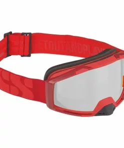 IXS Trigger Goggles Clear Lens Rot/transparent