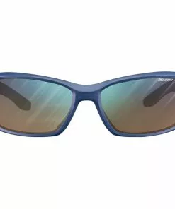 Julbo Run Reactive 2>4 Sonnenbrille Herren Blau/grau -Günstiges Kleidung Geschäft julbo run reactive 2 4 sunglasses men matt blue purple gray cyan blue 3
